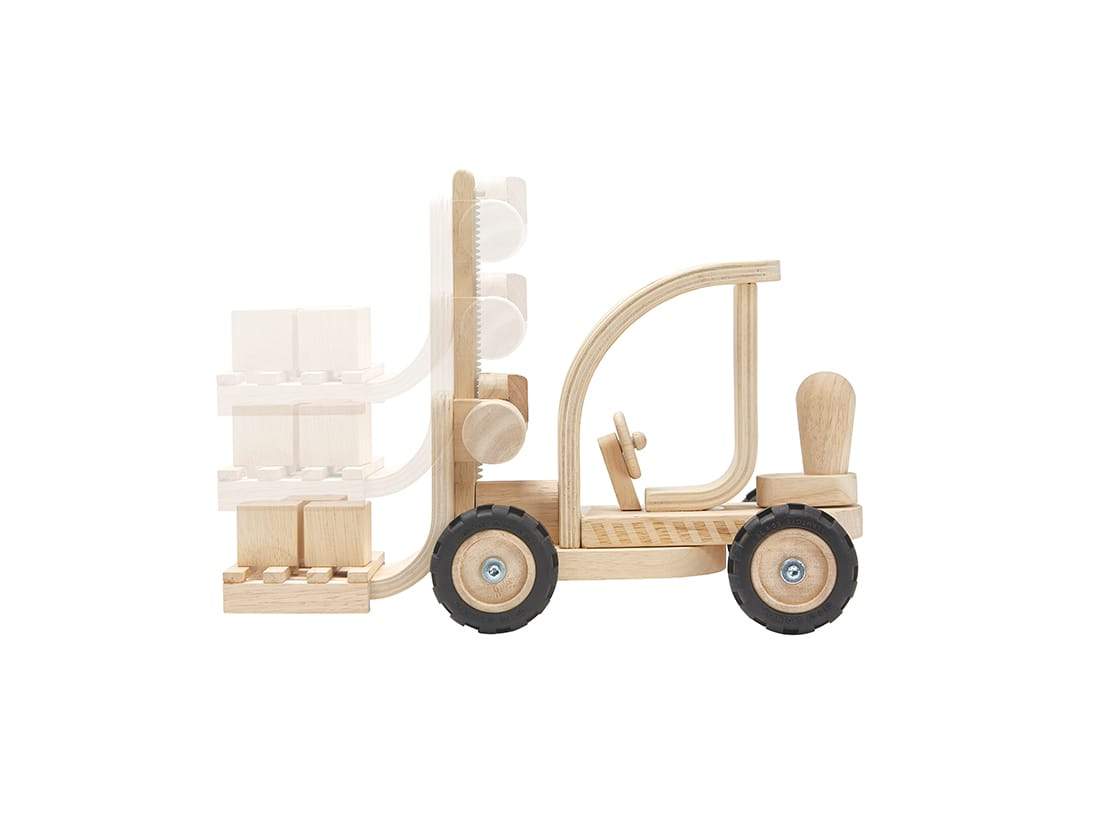 Wooden Forklift Plan Toys Lil Tulips