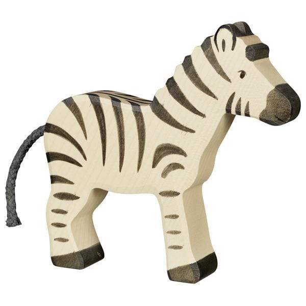 Wooden Zebra (DARK TAIL) Holztiger Lil Tulips