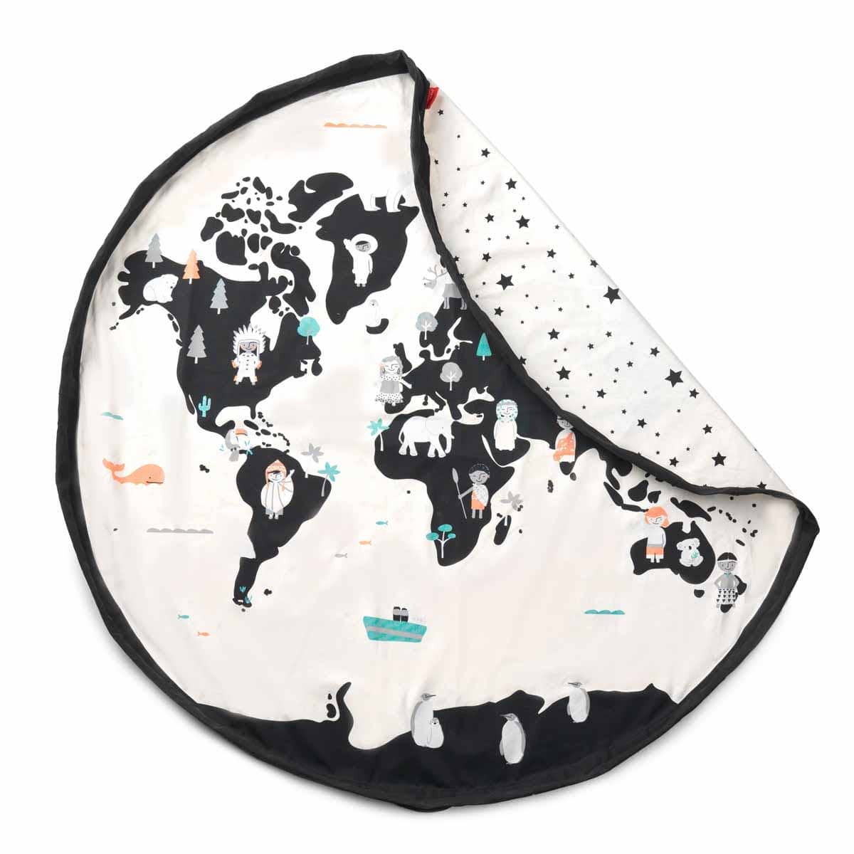 Worldmap Playmat Storage Bag Play & Go Lil Tulips