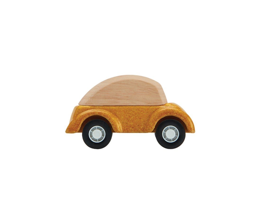 Yellow Car Plan Toys Lil Tulips