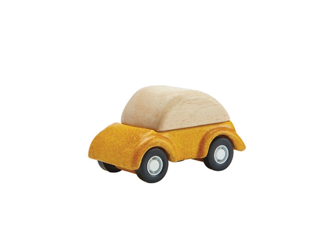 Yellow Car Plan Toys Lil Tulips