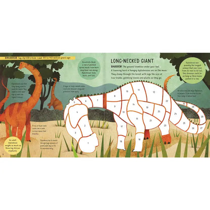 Sticker By Number: Dinosaurs
