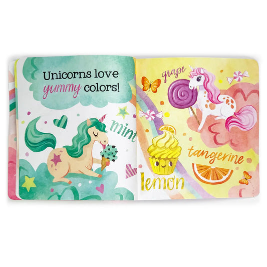 Unicorns Love Colors - Tuffy Teether Book