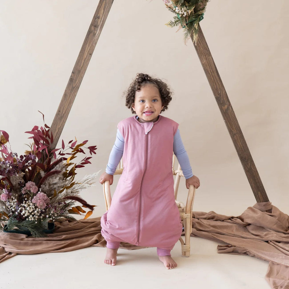 1.0 Sleep Bag Walker in Dusty Rose Kyte Baby Lil Tulips