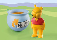 1.2.3 & Disney: Winnie's Counter Balance Honey Pot 71318 Playmobil Toys Lil Tulips