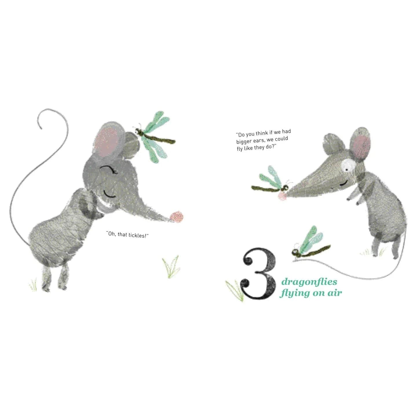 1, 2, 3, Lili's Counting Schiffer Kids Books Lil Tulips