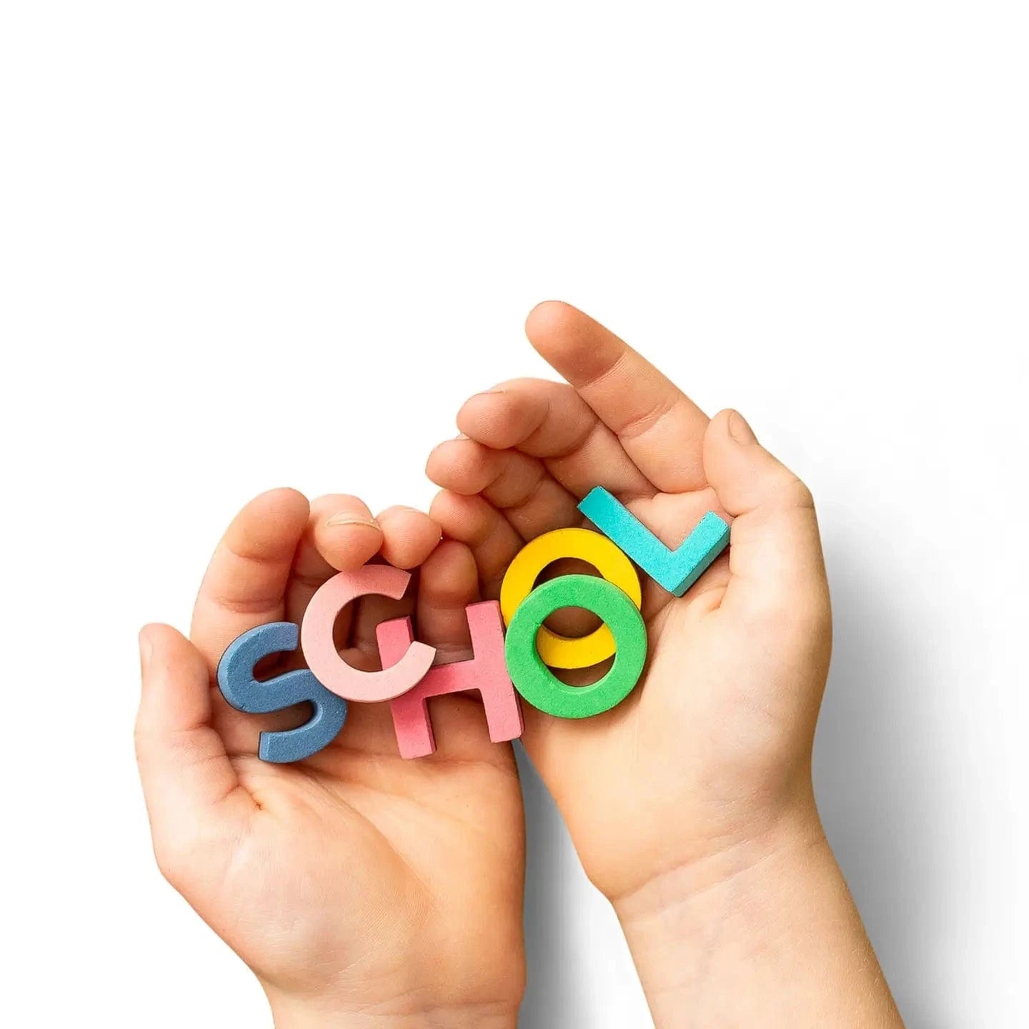 1" 200pc Rainbow Prep Magnetic Letters The Type Set Co. Lil Tulips