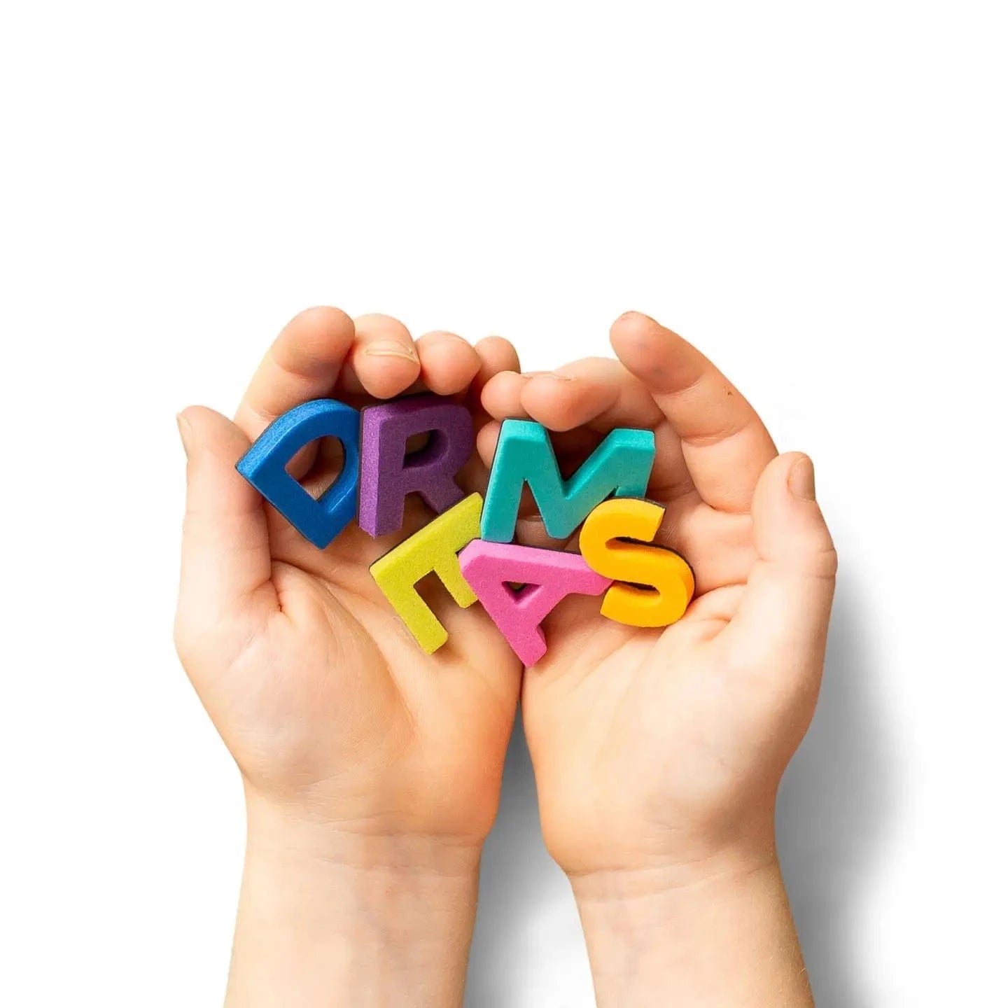 1" 200pc Rainbow Story Magnetic Letters The Type Set Co. Lil Tulips