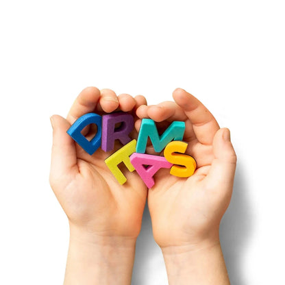 1" 200pc Rainbow Story Magnetic Letters The Type Set Co. Lil Tulips