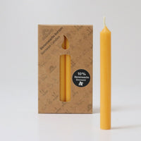 10% Amber Beeswax Candles - 12 pc. Grimm's Lil Tulips