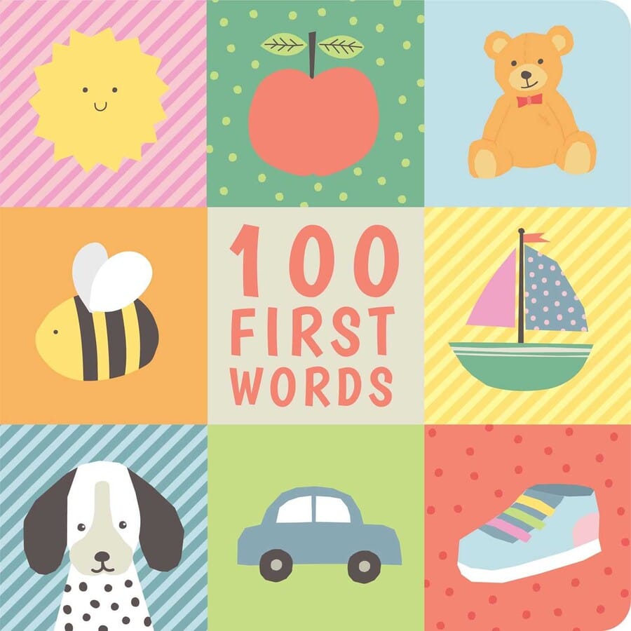 100 First Words Simon & Schuster Lil Tulips