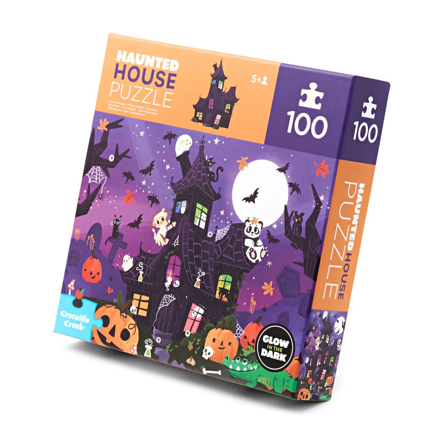 100-Piece Puzzle - Haunted House Crocodile Creek Lil Tulips