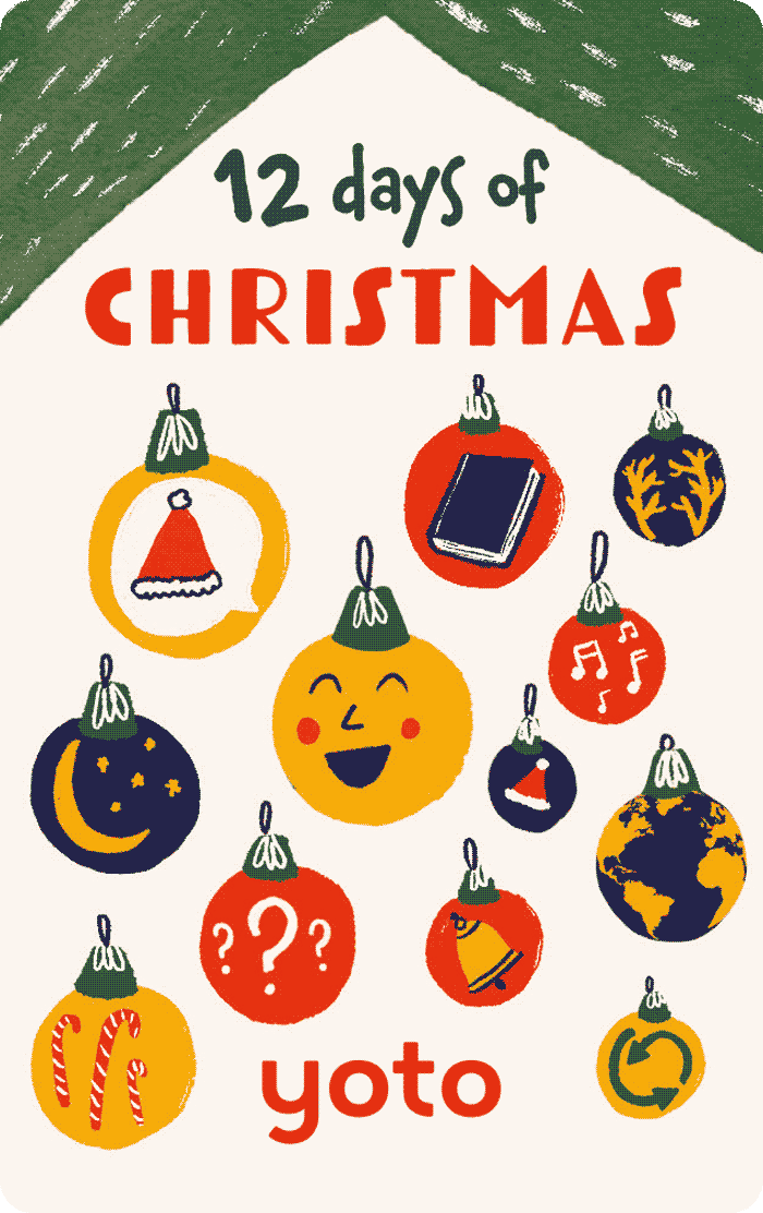 12 Days of Christmas - Audiobook Card Yoto Lil Tulips