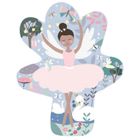 12 Piece Shaped Jigsaw Puzzle - Enchanted Ballerina Floss and Rock Lil Tulips