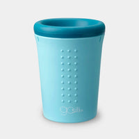 12oz Oh! Cup Sky Blue | Teal Silikids Lil Tulips