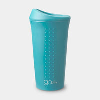 16oz Silicone To-Go Cup - Sky Blue Silikids Lil Tulips