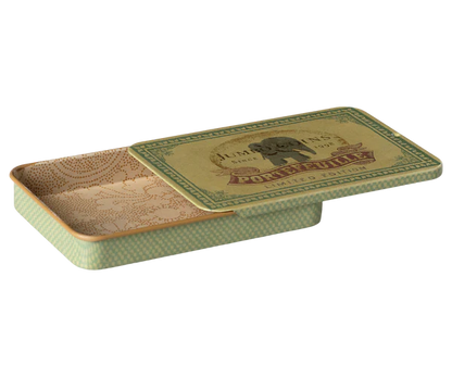 Metal Box with Sliding Lid Blossom- Jumbo Coins