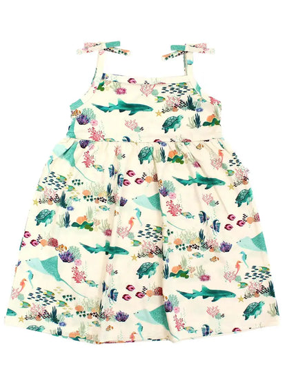 Coral Reef Bamboo Sundress