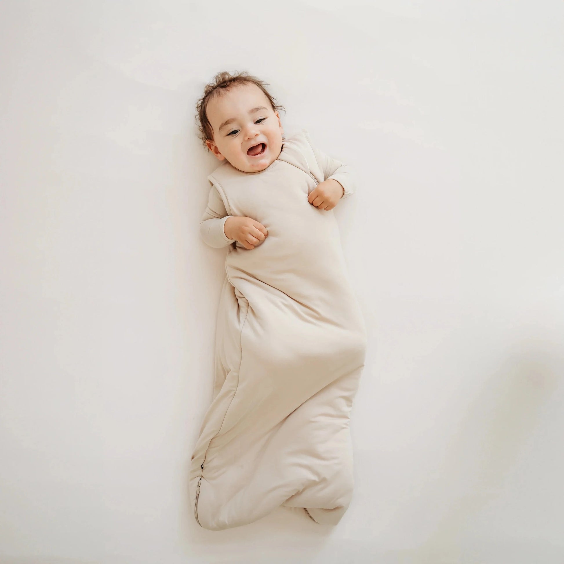 2.5 Sleep Bag in Bisque Kyte Baby Lil Tulips