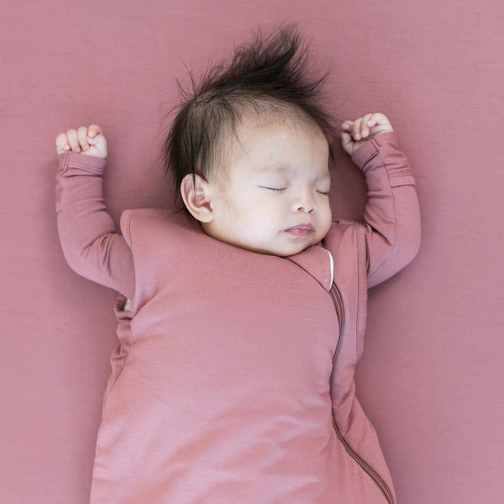 2.5 Sleep Bag in Dusty Rose Kyte Baby Lil Tulips
