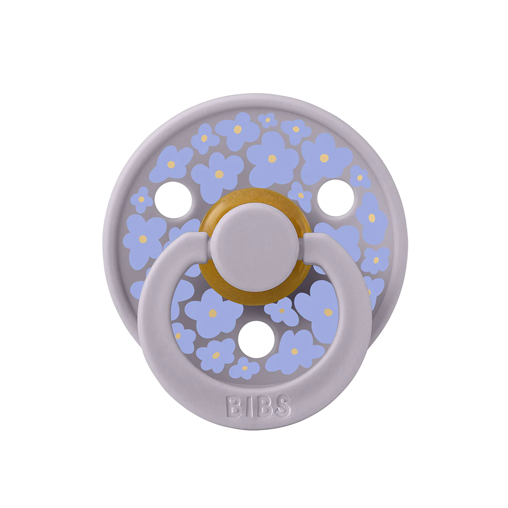 BiBS Pacifier Studio Colour 2 Pack Jasmine - Fossil Grey Mix