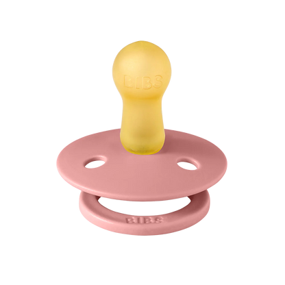 BiBS Pacifier 2 Pack - Dusty Pink/Elderberry