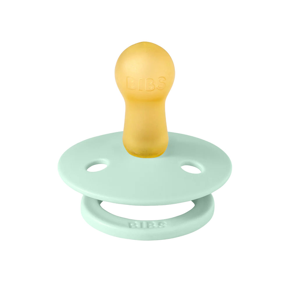 BiBS Pacifier Studio Colour 2 Pack Block - Nordic Mint Petrol Mix