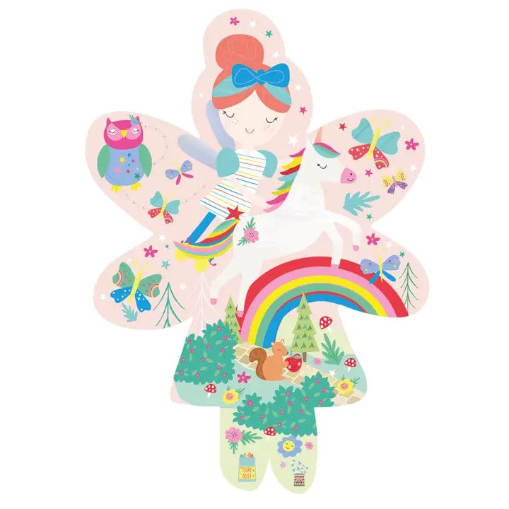 20pc Jigsaw in Shaped Box - Rainbow Fairy Floss and Rock Lil Tulips
