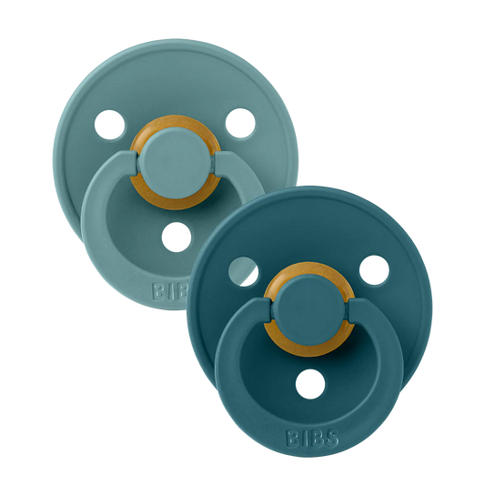 BiBS Pacifier 2 Pack - Island Sea/Forest Lake