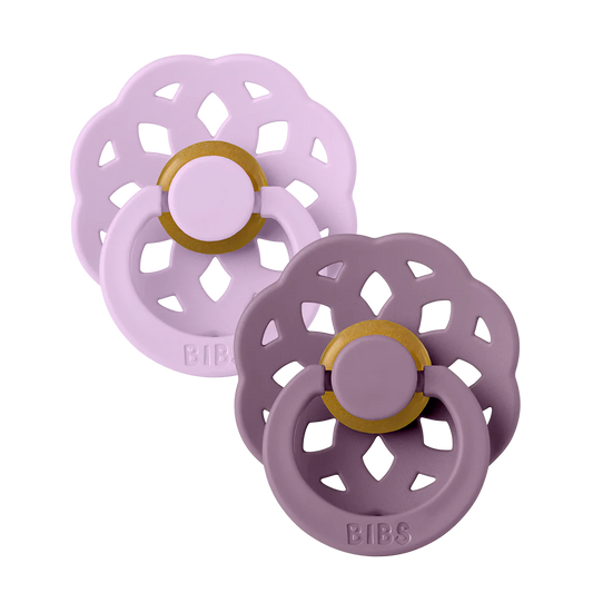 BiBS Pacifier Boheme 2 PACK - Violet Sky/Mauve