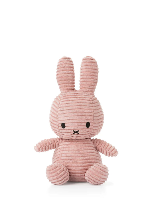 Plush Corduroy Miffy Sitting - Pink - 9"