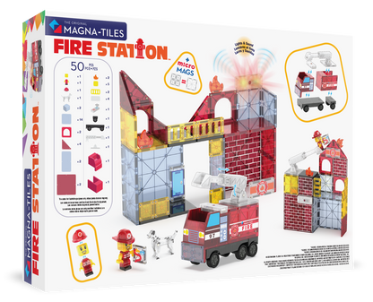 MAGNA-TILES® Fire Station
