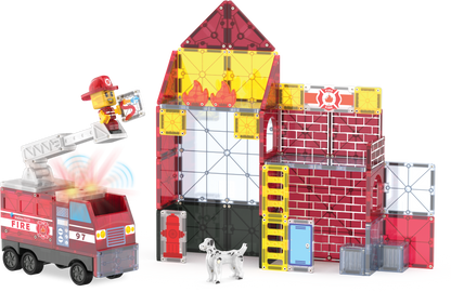 MAGNA-TILES® Fire Station