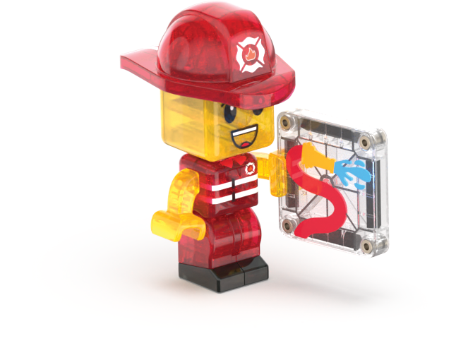 MAGNA-TILES® Fire Station