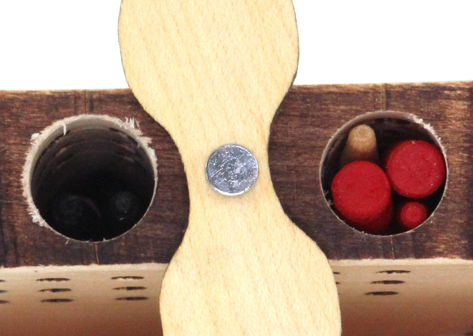 29-Shaped Cribbage Default Maple Landmark Lil Tulips