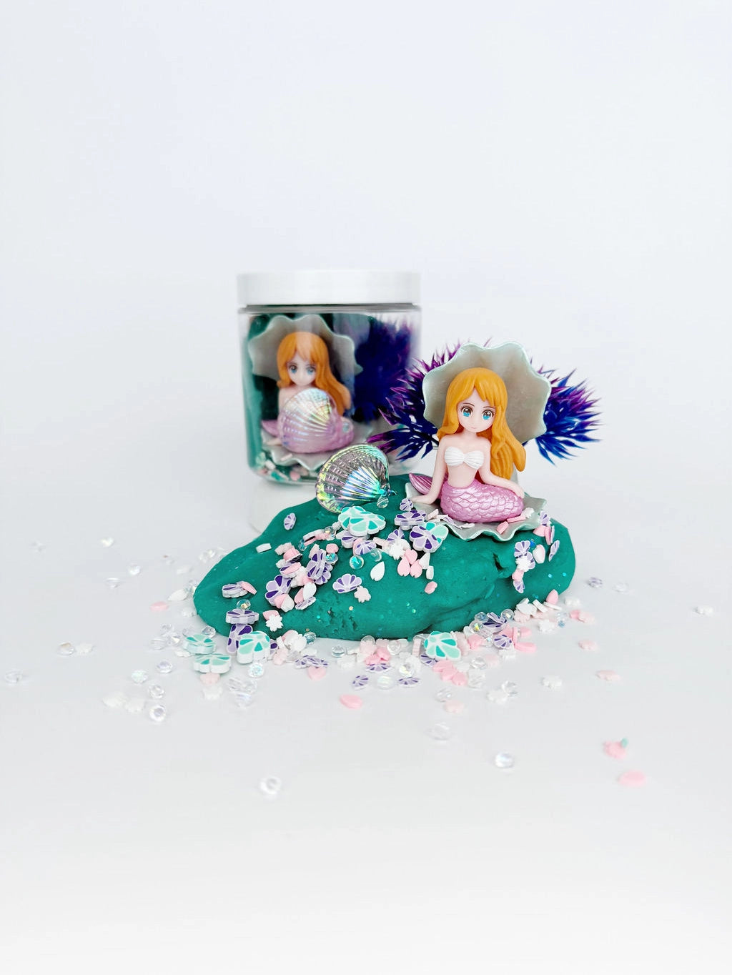 Mermaid Mini Dough-To-Go Play Kit