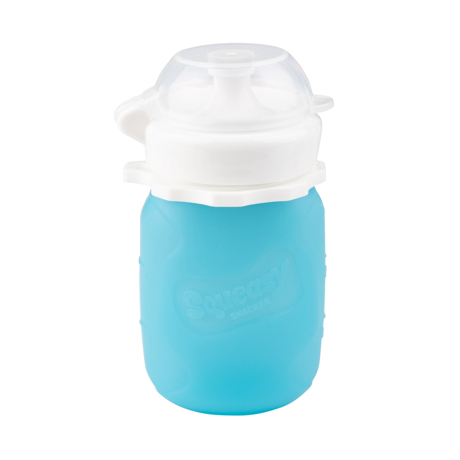 Blue Squeasy Silicone Pouch