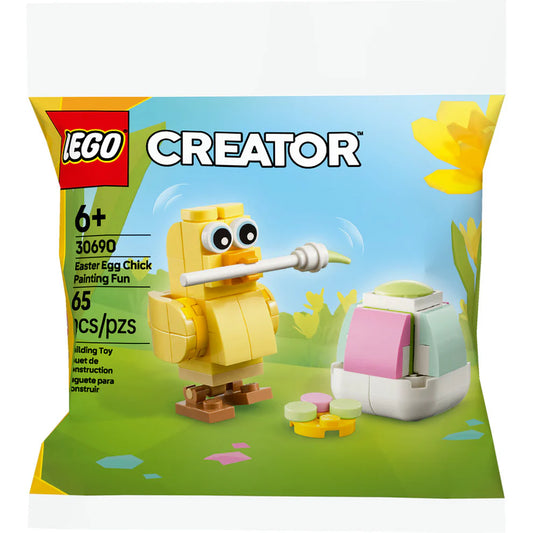 LEGO® Easter Egg Chick Painting Fun