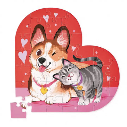 36-Piece Shaped Box Puzzle - Friends Furrever Crocodile Creek Lil Tulips