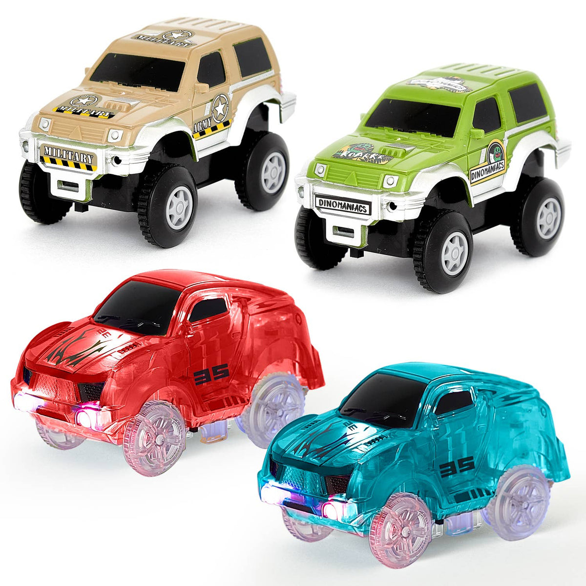4 Battery-Powered Race Cars & Jeeps JitteryGit Lil Tulips