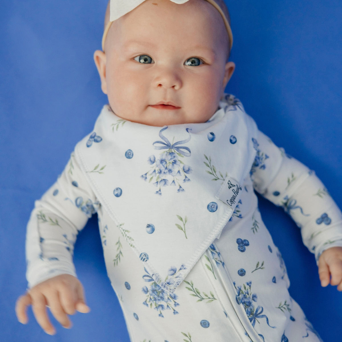 4 Pack Baby Bandana Bibs - Catherine Copper Pearl Lil Tulips