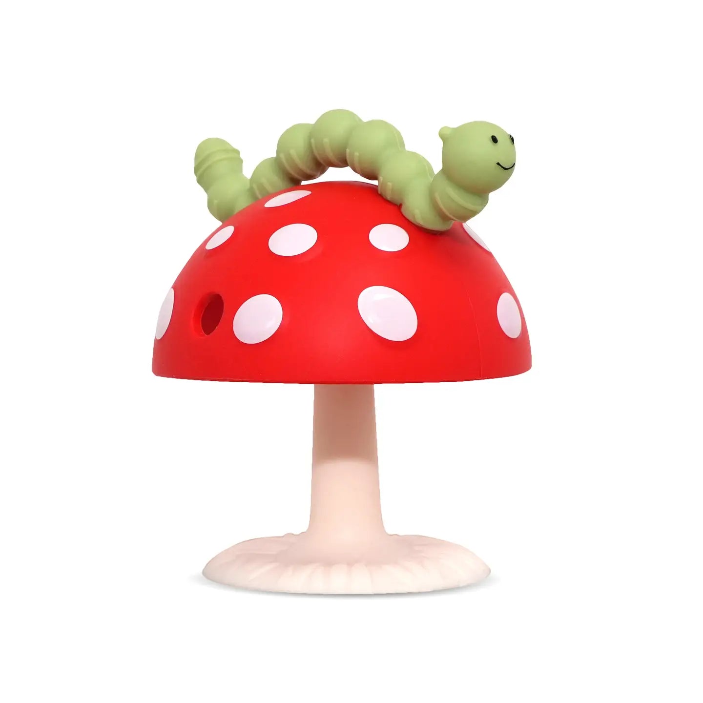 Chompy Grip Teether - Red Mushroom