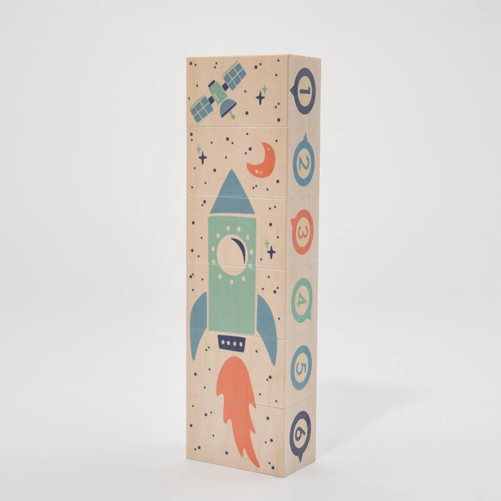 Wooden Environments Space Blocks
