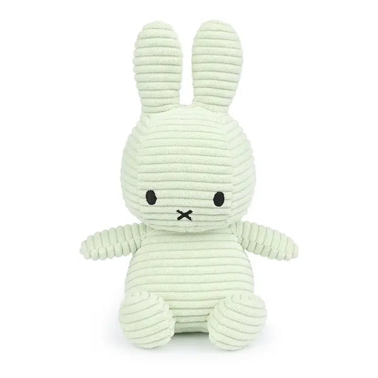 Plush Corduroy Miffy Sitting - Fresh Mint - 9"