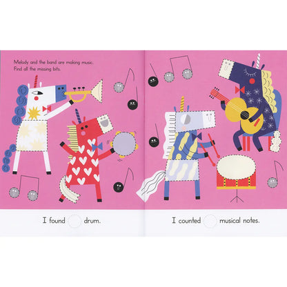 Missing Bits Stickers: Unicorns