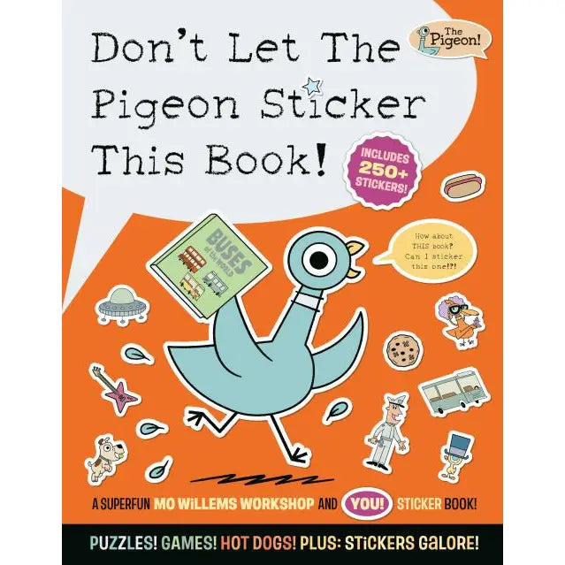 The Pigeon Really Wants To Sticker This Book!
