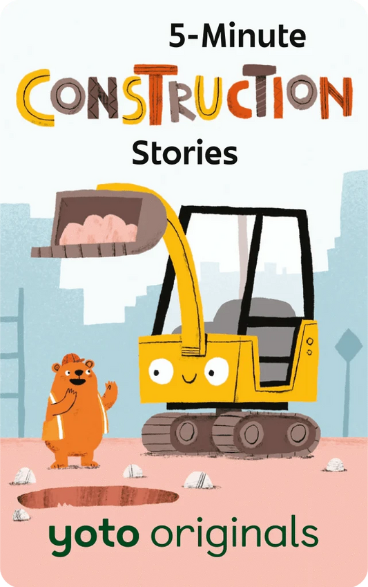 5-Minute Construction Stories - Audiobook Card Yoto Lil Tulips