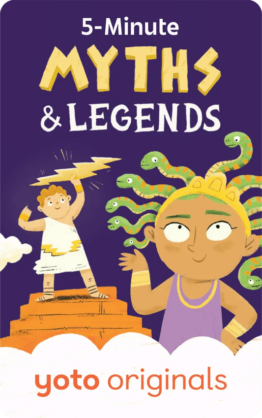 5-Minute Myths & Legends - Audiobook Card Yoto Lil Tulips