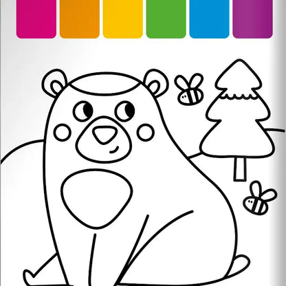 My First Painting Book: Adorable Animals