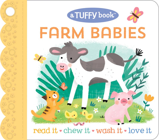 Farm Babies Tuffy Teether Book